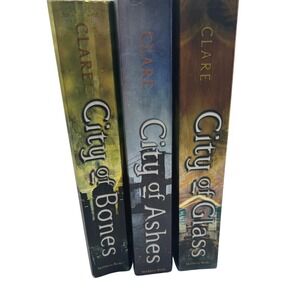 The Mortal Instruments Books 1-3 City of Ashes, City of Bones, City of Glass